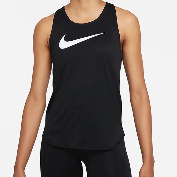 Nike Running Tank Top Black - Picture 1 of 13